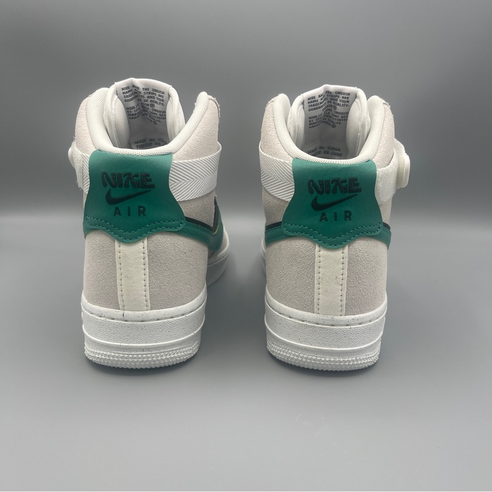Womens Nike Air Force 1 High SE 'Sesame Neptune Green'/ Size 7 - Picture 9 of 13